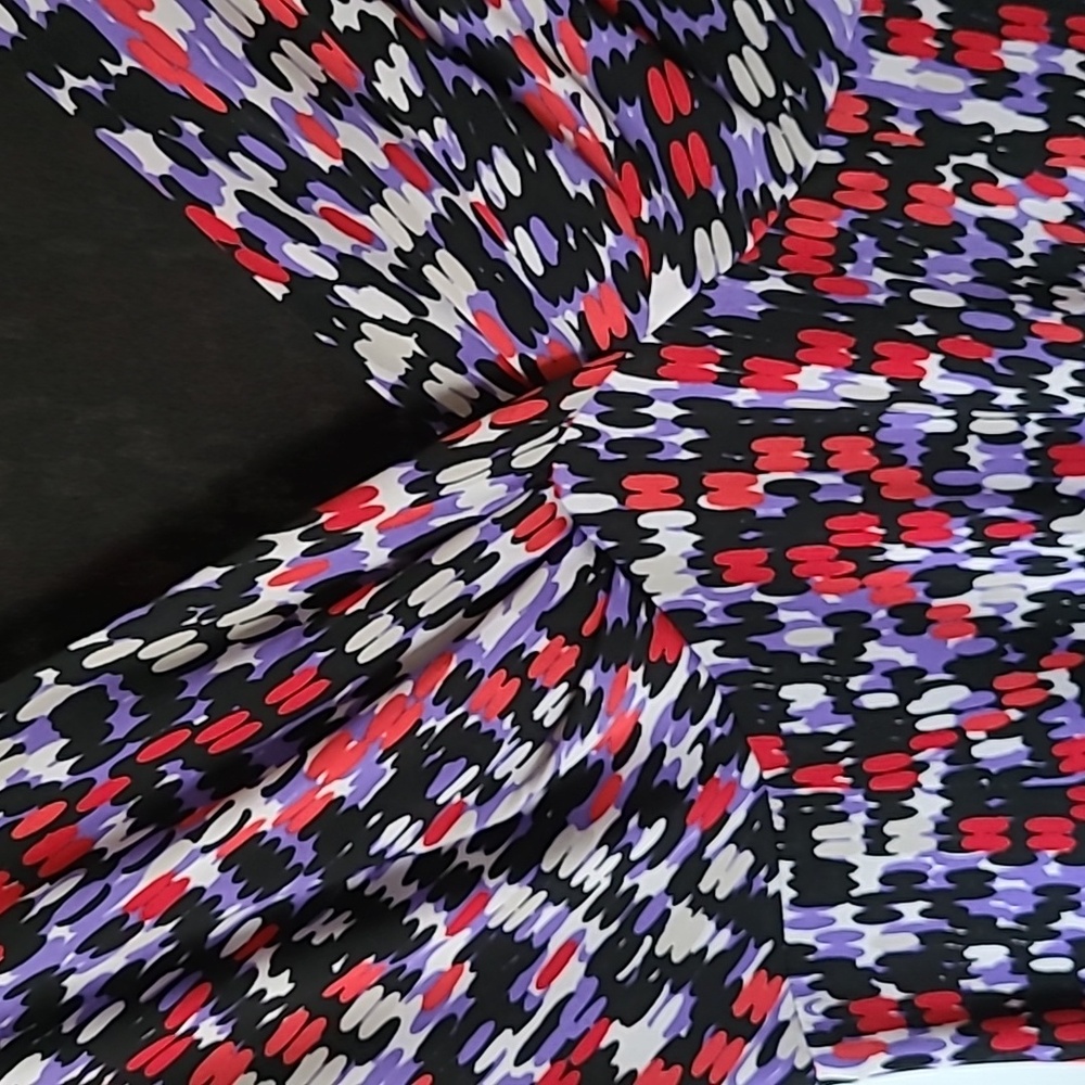 Black Label Multicolor Patterned Women's Dress - image 2